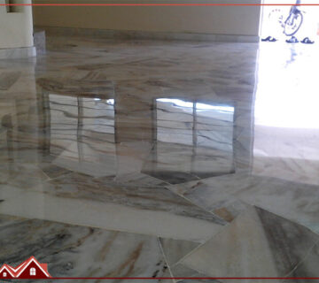 براق کردن سنگ کف