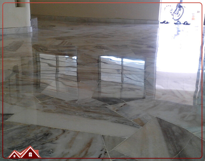 براق کردن سنگ کف