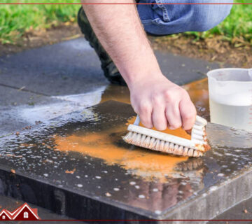 نحوه حذف لکه از روی سنگ