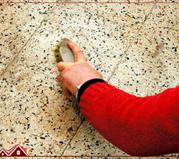 تمیزکردن موزاییک