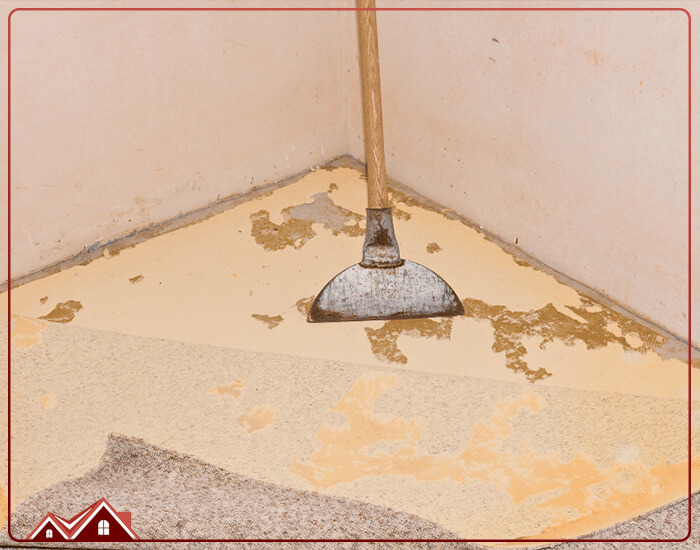 بهترین روش پاک کردن چسب موکت