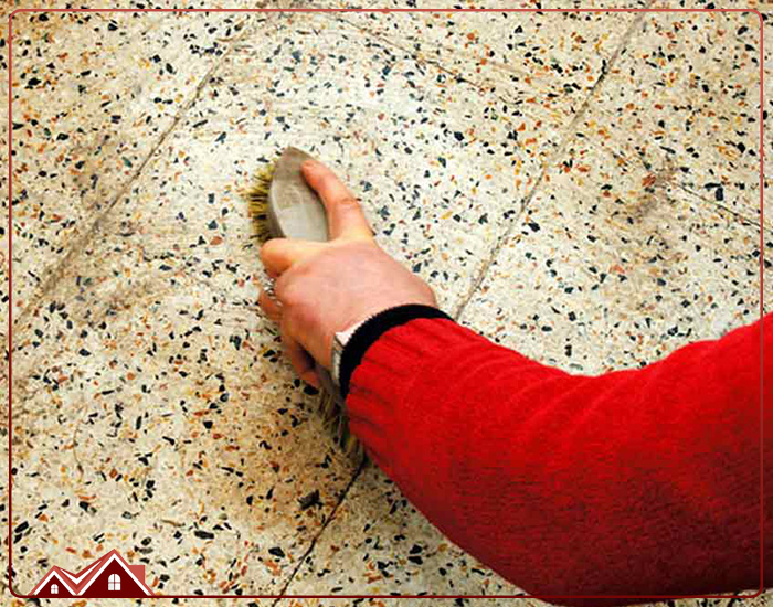 روش های پاک کردن جرم از موزاییک حیاط